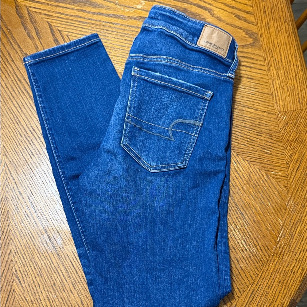 American Eagle Outfitters Dark Blue Jeans